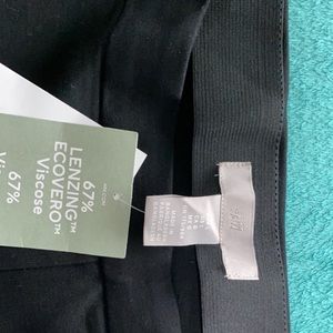 Black work attire slacks